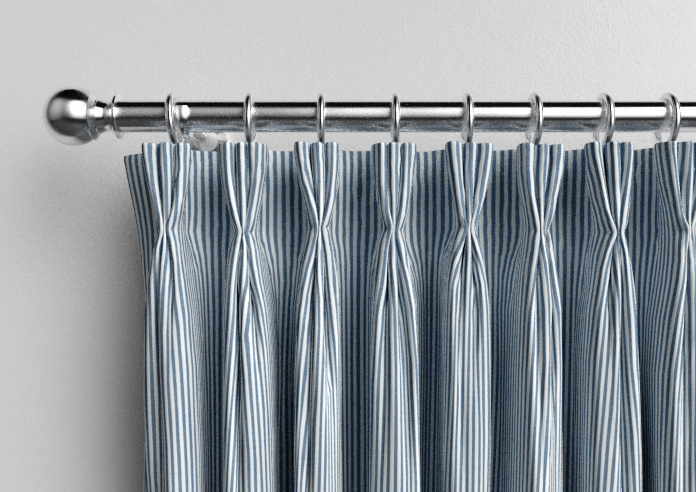 Nautical Stripes, Navy - Made to Measure Curtains - Image 11